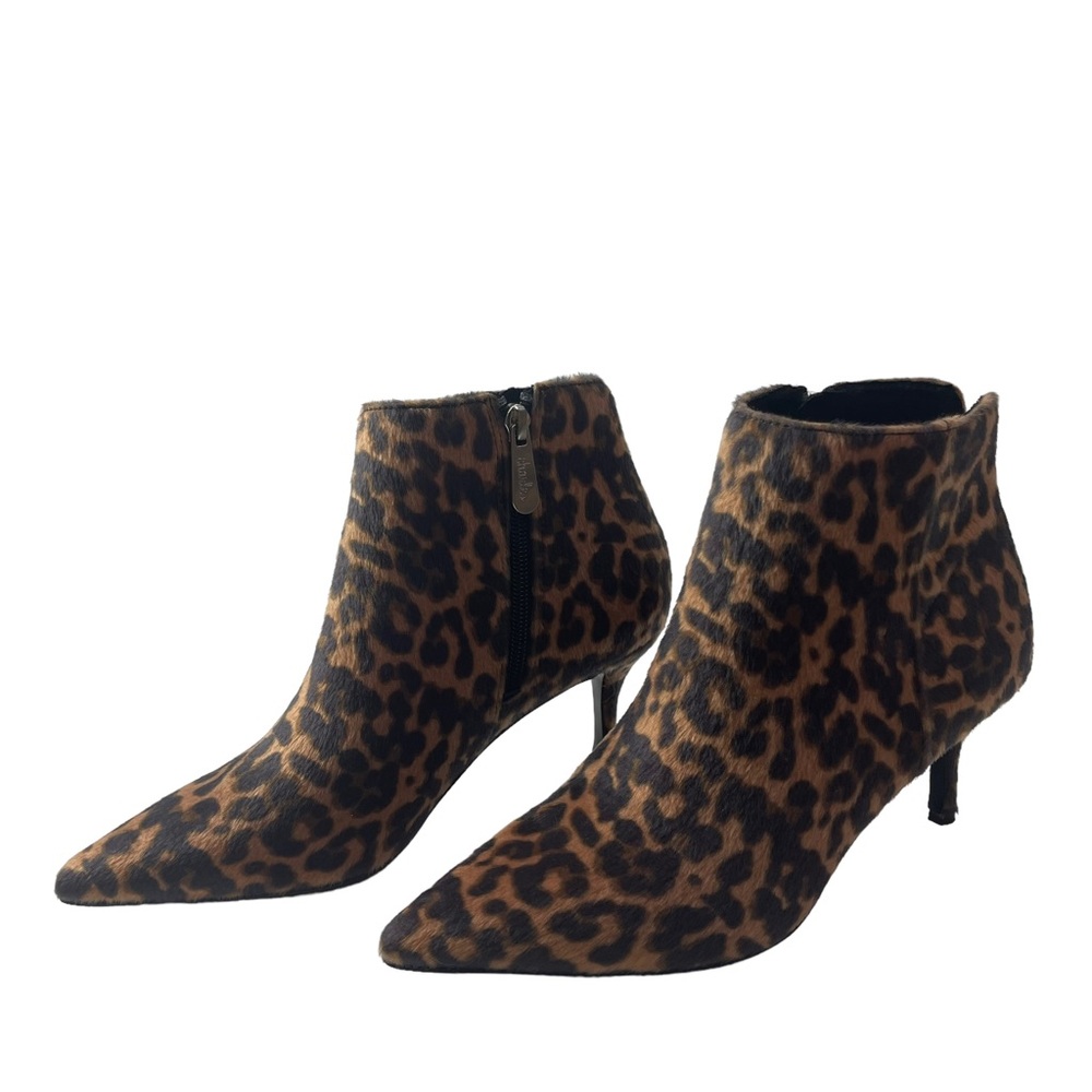 Charles by Charles David Accurate Leopard Booties Sz. 6 1/5 - Picture 8 of 10